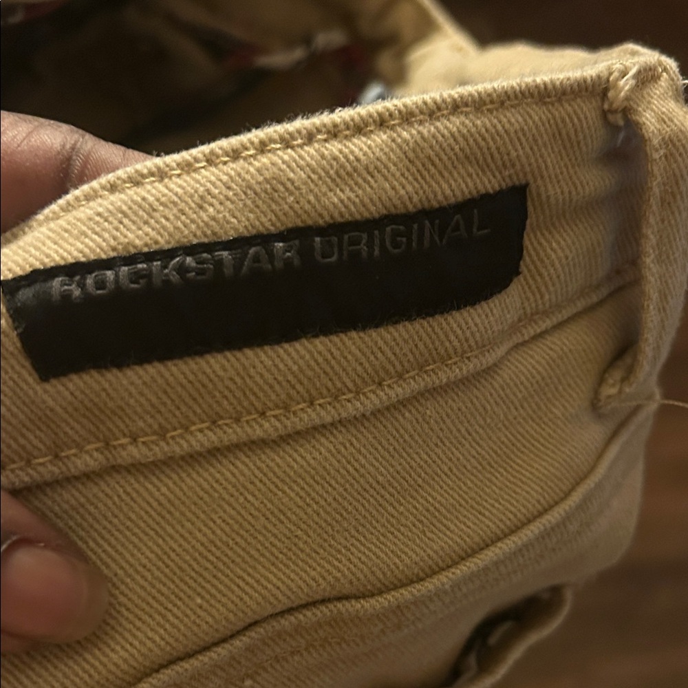 Rockstar Original Tan Cargo Pants - Picture 2 of 4